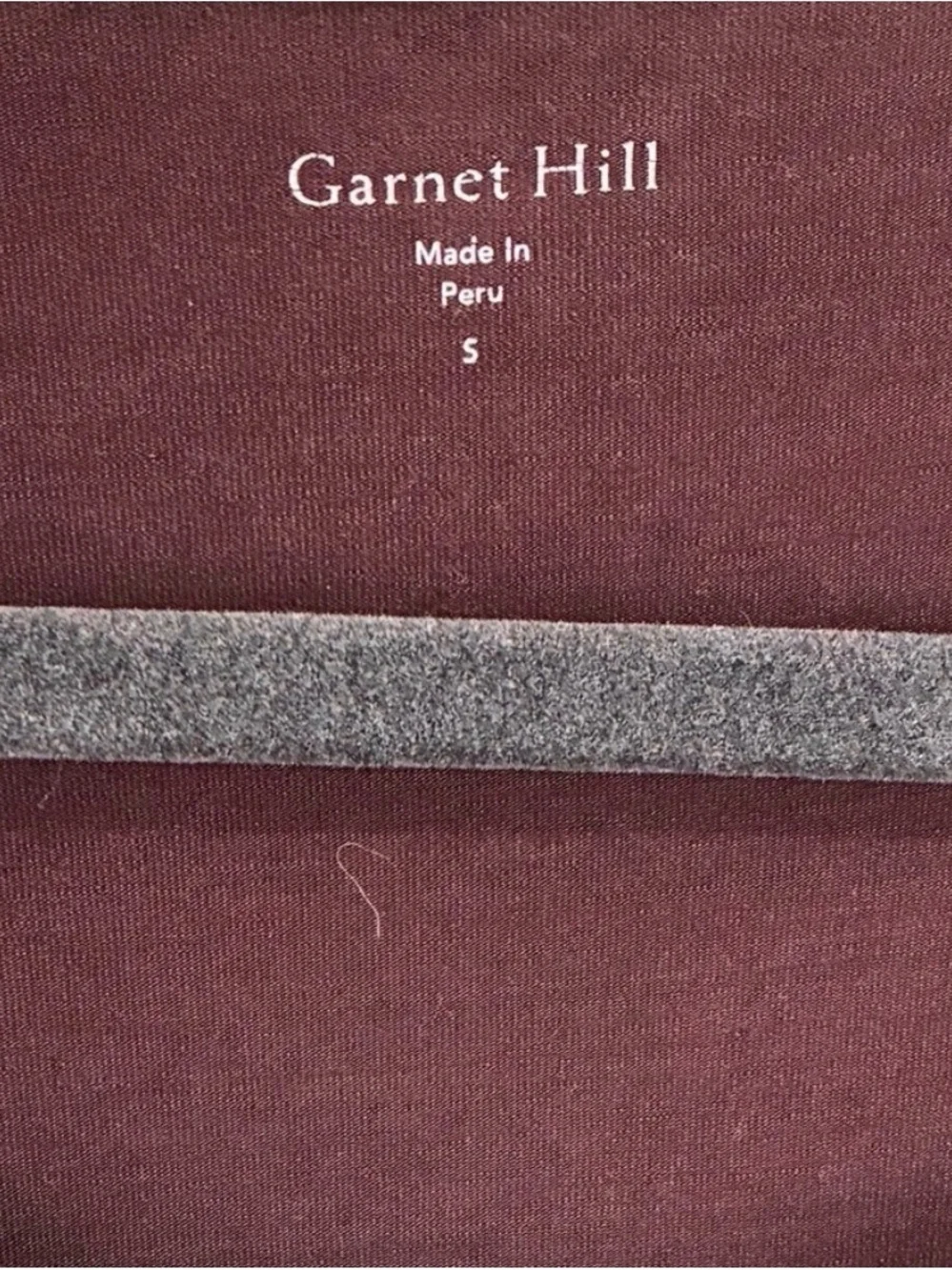 Garnet Hill Brown Long Sleeve Scoop Neck Casual Dress - Picture 7 of 7